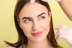 LED facial mask without neck